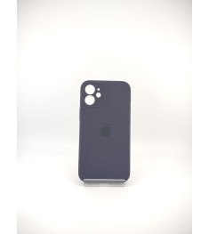 Силикон Original RoundCam Case Apple iPhone 12 Mini (Eggplant)