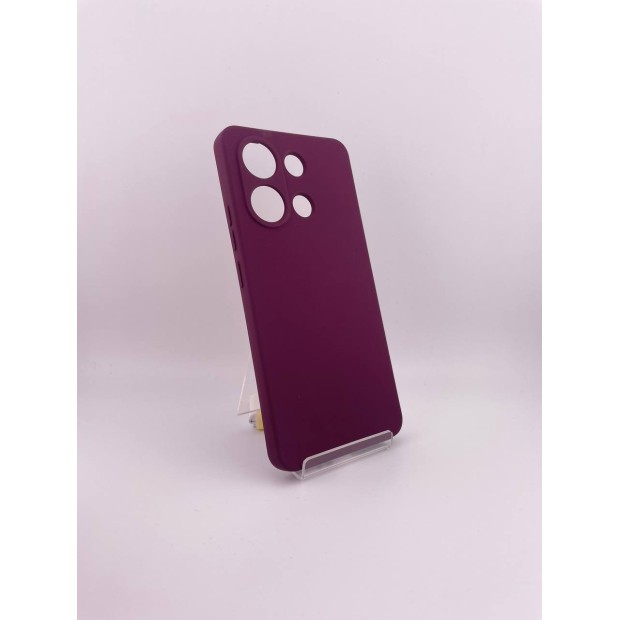 Силикон Original ShutCam Xiaomi Redmi Note 13 4G (Бордовый)