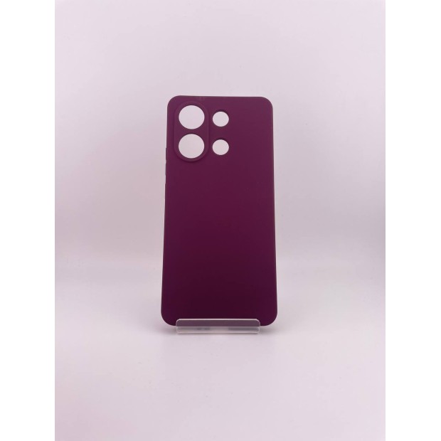 Силикон Original ShutCam Xiaomi Redmi Note 13 4G (Бордовый)