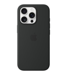 Чехол Silicone Case with MagSafe Apple iPhone 16 Pro (Black)