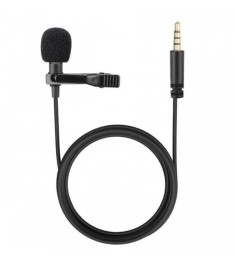 Микрофон петличный Lavalier JH-043 3.5mm Jack (Чёрный)