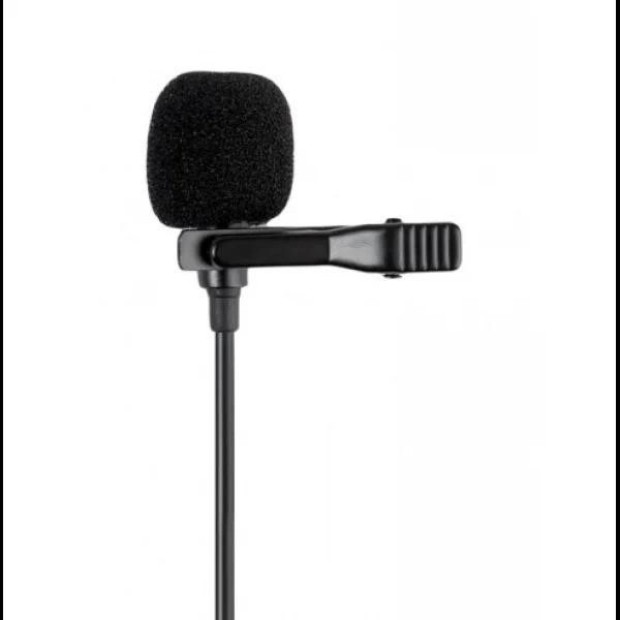Микрофон петличный Lavalier JH-043 3.5mm Jack (Чёрный)