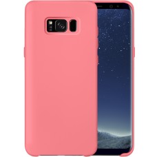 Силікон Original Case Logo Samsung Galaxy S8 (Рожевий)