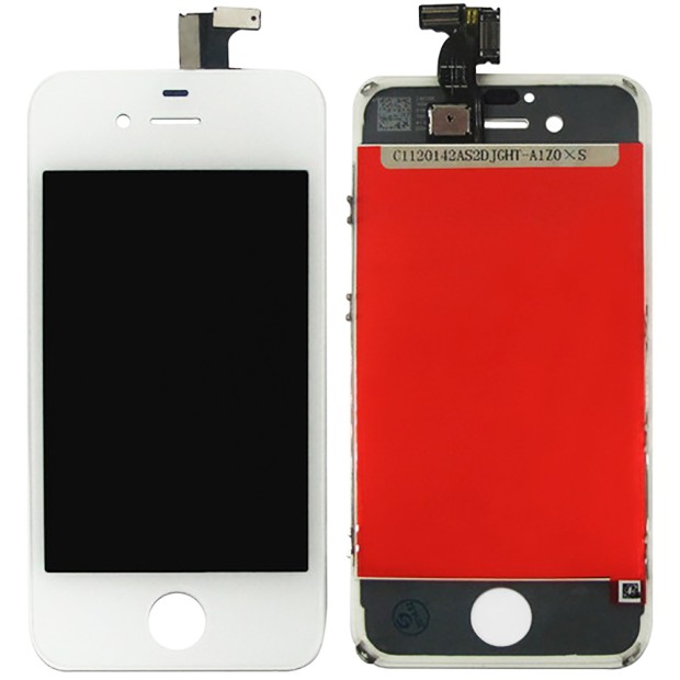 Дисплейний модуль Apple iPhone 4S (White) (High Copy)