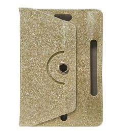 Чехол-книжка Universal Glitter Pad 10" (Золотой)