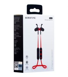 Наушники-гарнитура Borofone BE24 Bluetooth Wireless Stereo (Красный)