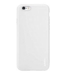 Силиконовый чехол iNavi Color Apple iPhone 6 / 6s (Белый)