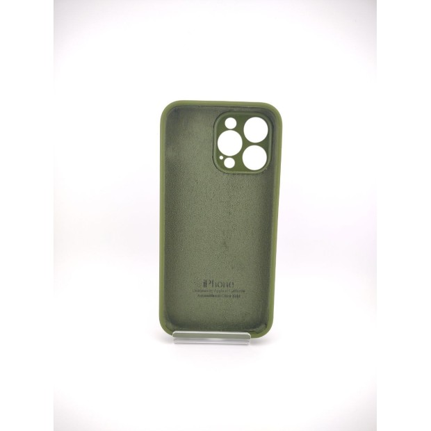 Силикон Original RoundCam Case Apple iPhone 14 Pro Max (46) Deep Green