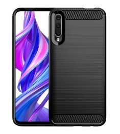 Силикон Polished Carbon Huawei P Smart Pro (Чёрный)