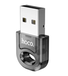 Адаптер Bluetooth Hoco UA28 (Transparent Black)