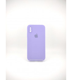 Силикон Original Square RoundCam Case Apple iPhone X / XS (43) Glycine