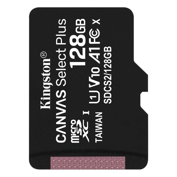Карта памяти Kingston Canvas Select Plus MicroSDXC 128Gb (UHS-1) (Class 10)