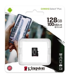 Карта памяти Kingston Canvas Select Plus MicroSDXC 128Gb (UHS-1) (Class 10)