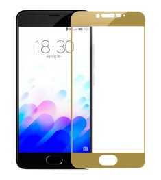 Защитное стекло 3D Meizu M3 Max Gold