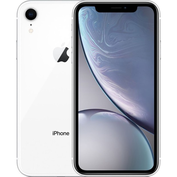 Мобильный телефон Apple iPhone XR 64Gb (White) (Grade A-) 86% Б/У