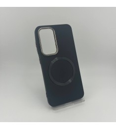 Накладка Metal Camera with MagSafe Samsung Galaxy S24 (Чёрный)