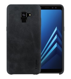 Силикон T-Phox Vintage Samsung Galaxy A8 Plus (2018) A730 (Чёрный)