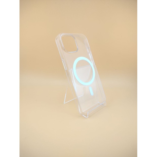 Чехол Clear Case Premium with MagSafe Apple iPhone 15 (Прозрачный)