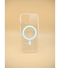Чехол Clear Case Premium with MagSafe Apple iPhone 15 (Прозрачный)