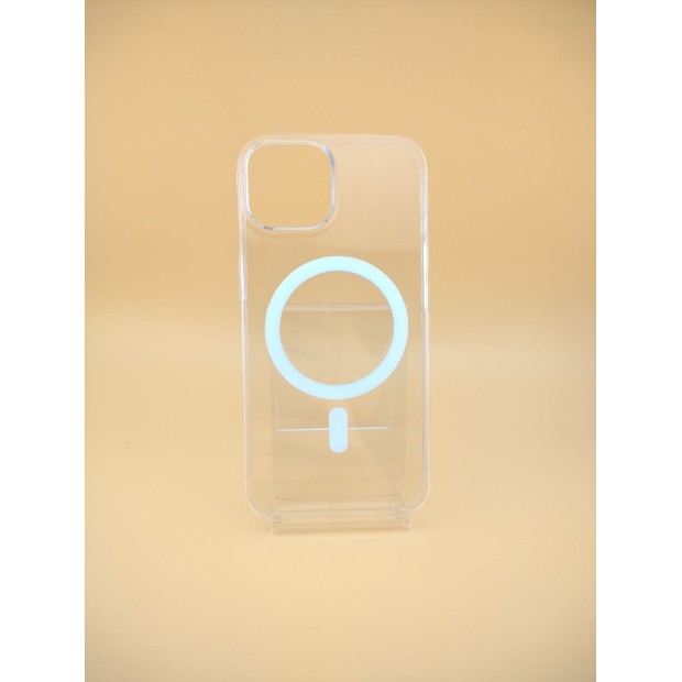 Чехол Clear Case Premium with MagSafe Apple iPhone 15 (Прозрачный)
