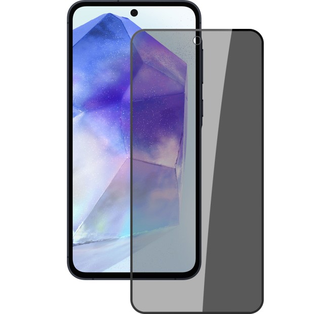 Защитное стекло 5D Privacy 2.0 HD Samsung Galaxy A35 / A36 / A55 / A56 / S24 FE Black
