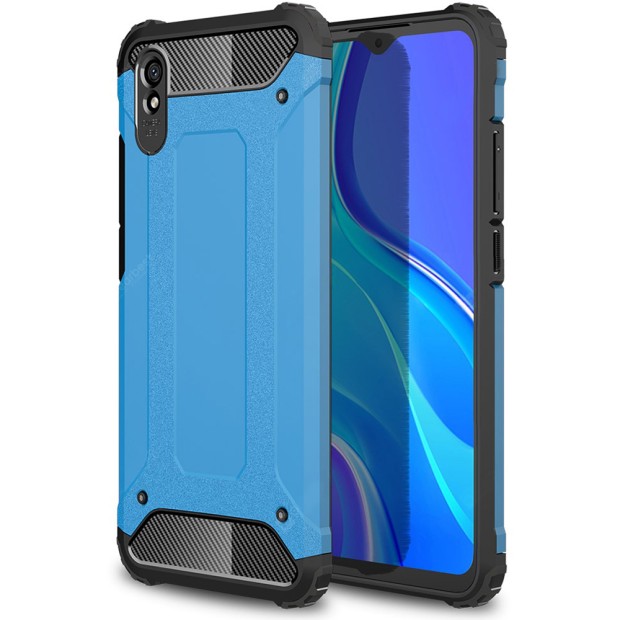 Чехол Armor Case Xiaomi Redmi 9A (Синий)