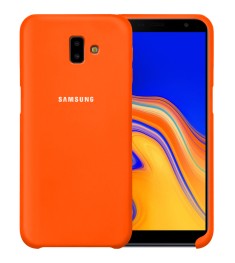 Силикон Original Case Samsung Galaxy J6 Plus (2018) J610 (Оранжевый)