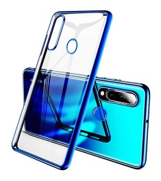 Силиконовый чехол UMKU Line Huawei P30 Lite (Синий)