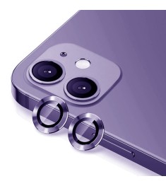 Защитное стекло на камеру Metal Armor Apple iPhone 12 Purple