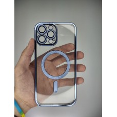 Чехол UMKU Shining with MagSafe Apple iPhone 13 Pro Max (Sierra Blue)