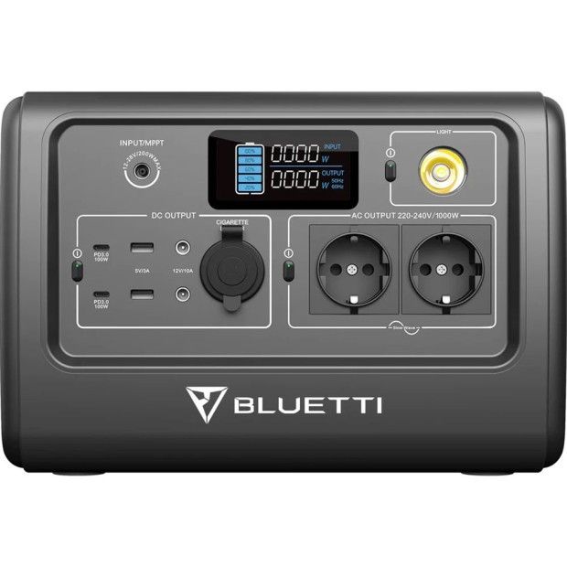 Портативная зарядная станция BLUETTI PowerOak EB70 Portable Power Station | 1000W 716Wh