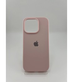 Силикон Original Round Case Apple iPhone 16 Pro (76) Chalk Pink