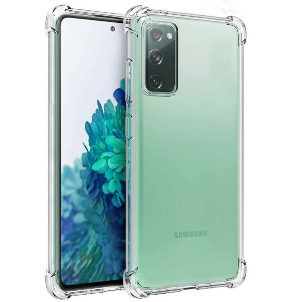 Силикон 6D Samsung Galaxy S20 FE (Прозрачный)