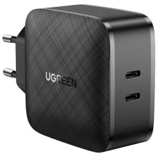 СЗУ-адаптер UGREEN CD216 66W QC4.0 (2Type-C) (Black)