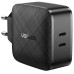 СЗУ-адаптер UGREEN CD216 66W QC4.0 (2Type-C) (Black) СЗУ-адаптер UGREEN CD216 66W QC4.0 (2Type-C) (Black)