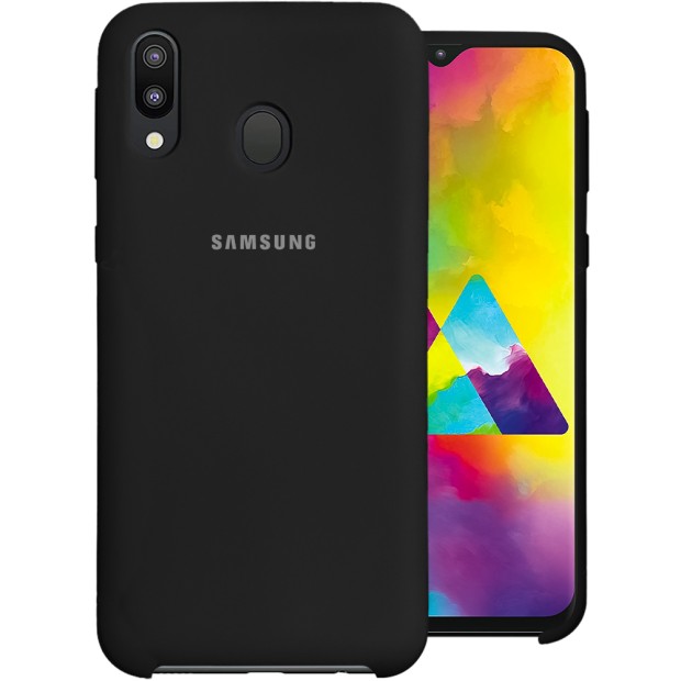 Силиконовый чехол Original Case Samsung Galaxy M20 (Чёрный)