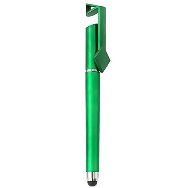 Ручка - стилус с подставкой для телефона Holder (Зелёный)