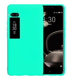 Силиконовый чехол iNavi Color Meizu Pro 7 Plus (Бирюзовый)