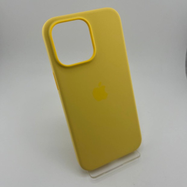 Чехол Silicone Case with MagSafe Apple iPhone 14 Pro Max (Sunglow)