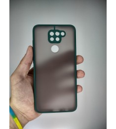 Накладка Totu Gingle Series Xiaomi Redmi Note 9 / Redmi 10X (Тёмно-зелёный)
