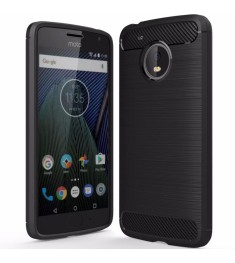 Силикон Polished Carbon Motorola G5 (Чёрный)