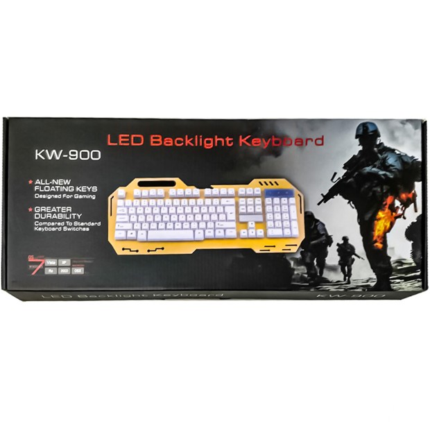 Клавиатура игровая KW-900 (Чёрный)