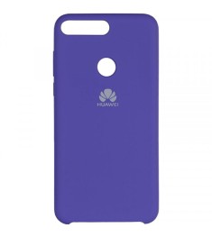 Силикон Original Case Huawei Y7 Prime (2018) / Honor 7C Pro (Фиолетовый)