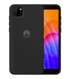 Силикон Original 360 Case Logo Huawei Y5P (Чёрный)