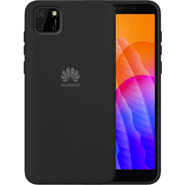 Силикон Original Case Huawei Y5P (Чёрный)