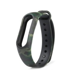 Ремешок Original Design Xiaomi Mi Band 2 Рисунок (Камуфляж, Зелёный)