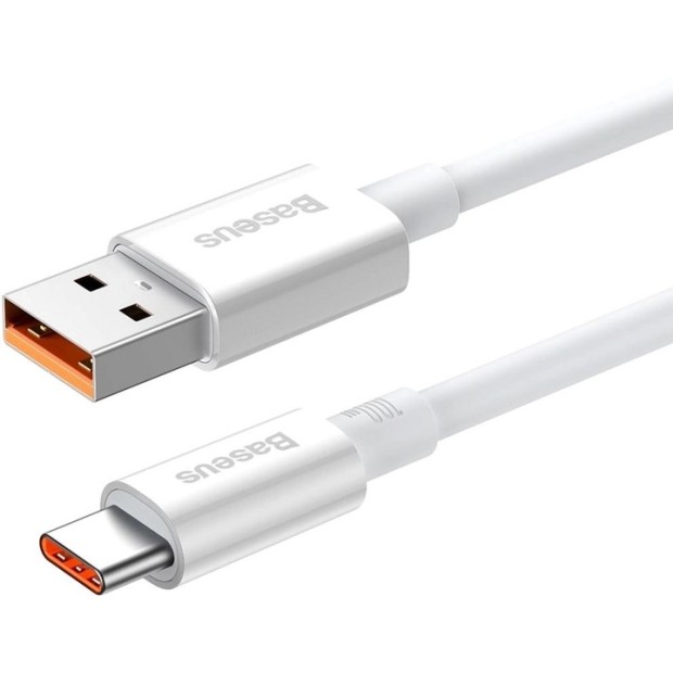 USB-кабель Baseus Superior 100W (1m) (Type-C) (Белый) CAYS001302