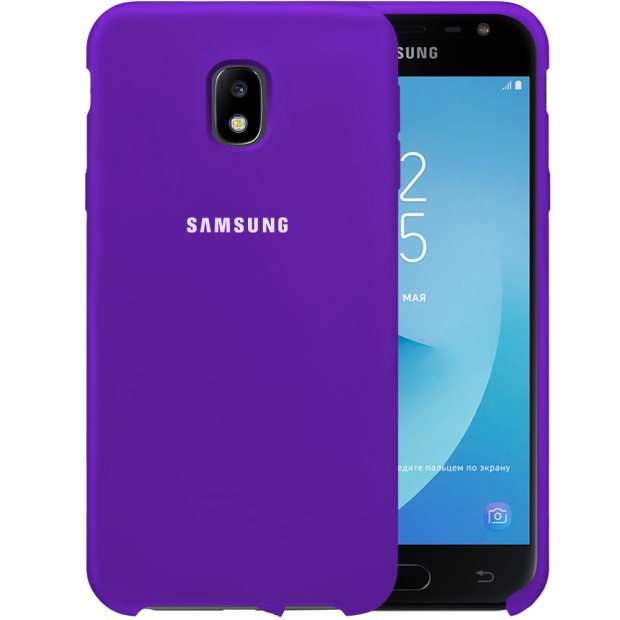 Силикон Original Case HQ Samsung Galaxy J3 (2017) J330 (Фиолетовый)