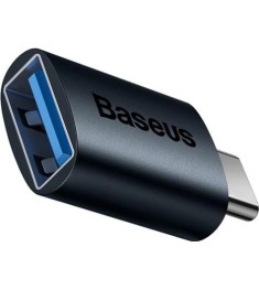 Переходник OTG Baseus Ingenuity Mini Type-C to USB 3.1 (Синий) ZJJQ000103