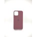Чехол Silicone Case with MagSafe Apple iPhone 12 / 12 Pro (Plum)